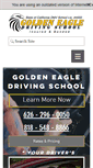 Mobile Screenshot of goldeneagledrivingschool.com